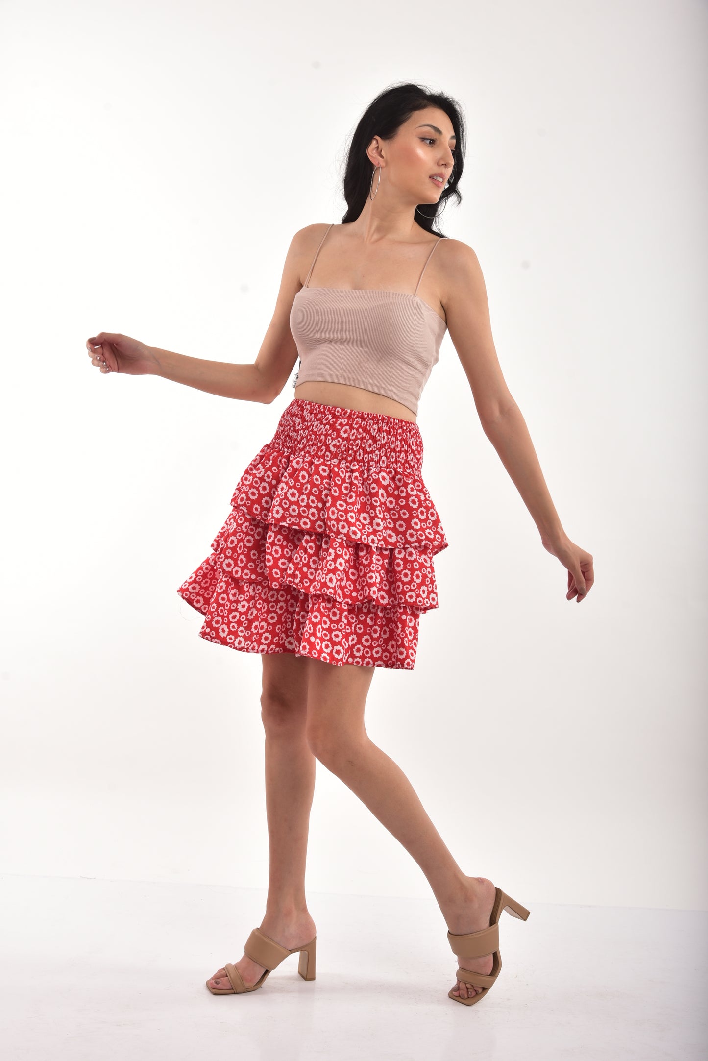 Mini Floral Skirt