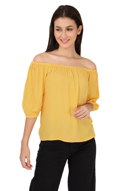 Warm Yellow top