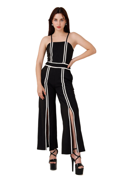 Black Tape Jumpsuit