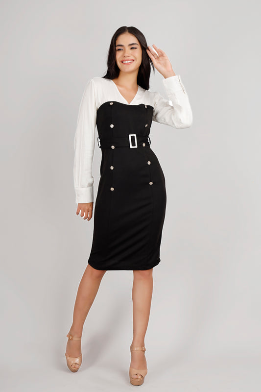 Black & White office dress