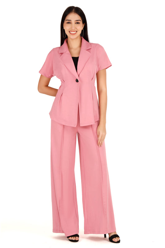 Meeting Ready Pink Co-ord Set