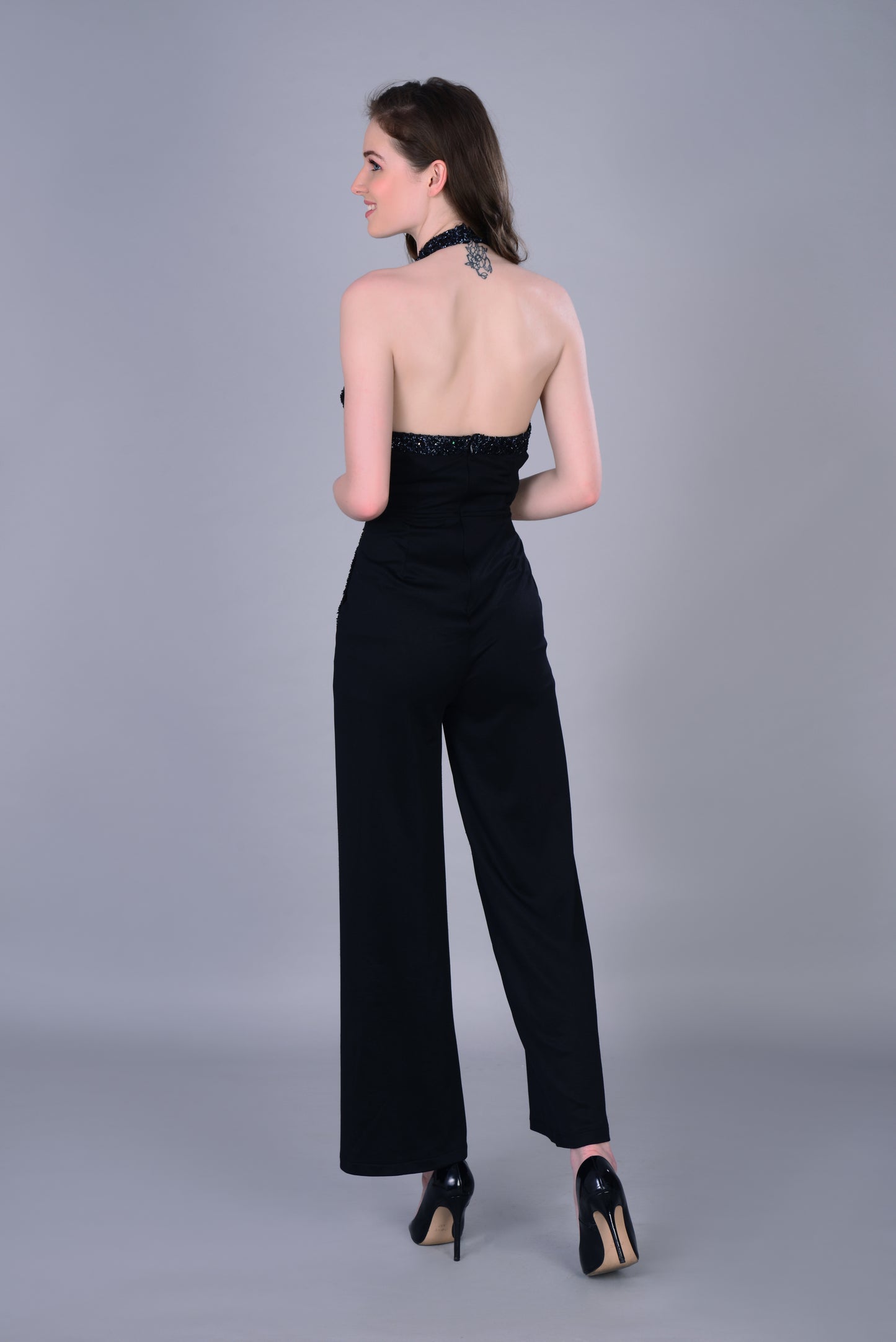 Black Katdana Jumpsuit