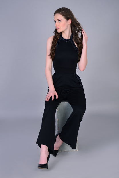 Black Katdana Jumpsuit