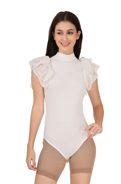 White Leotard