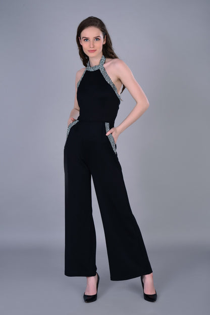 Black Katdana Jumpsuit