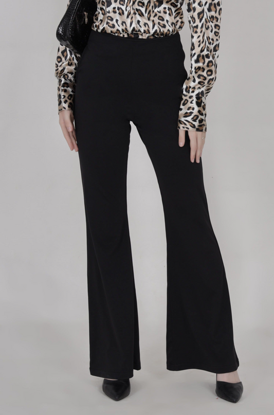 Black Bell Bottoms Flared pants